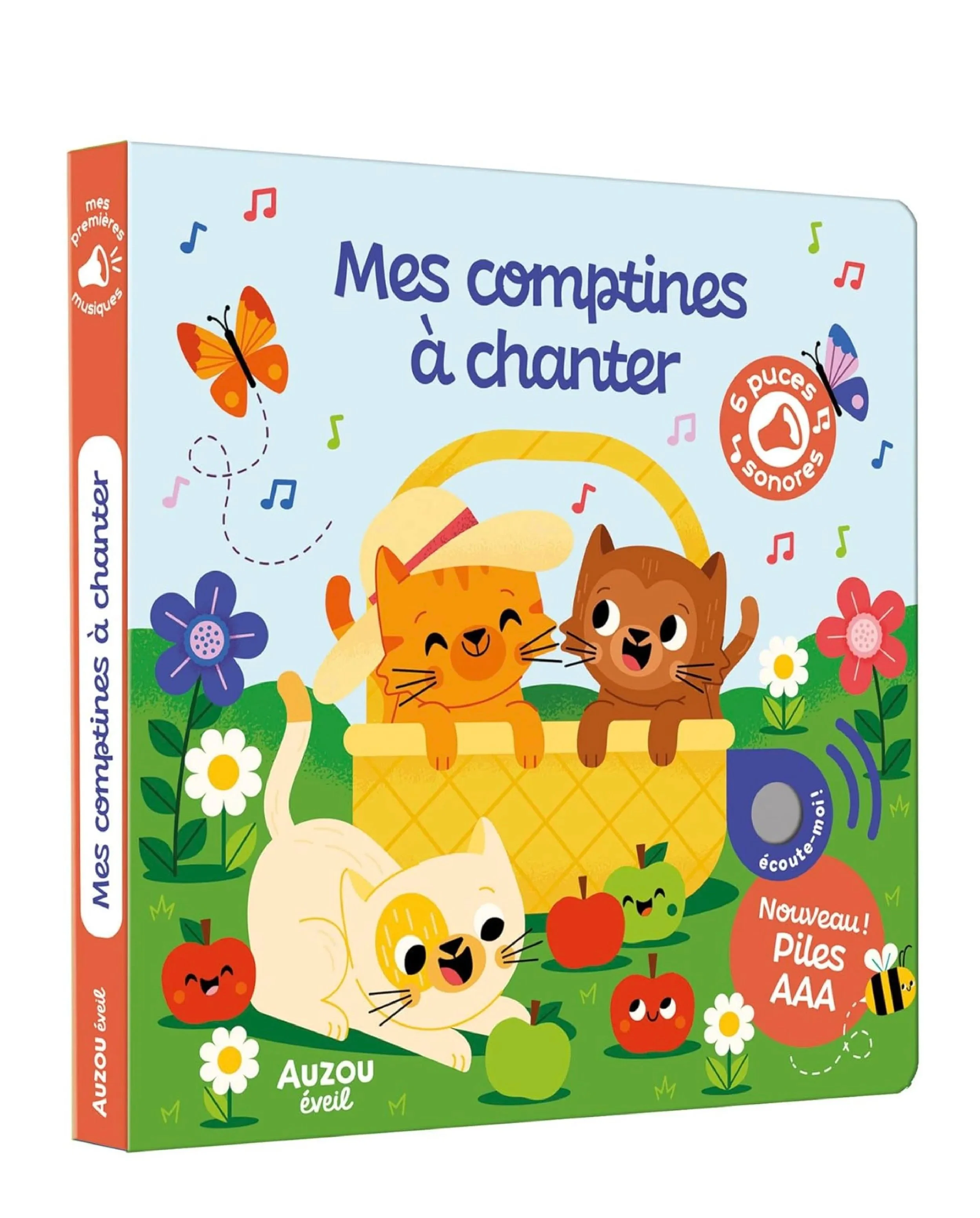 Mes comptines a chanter book cover