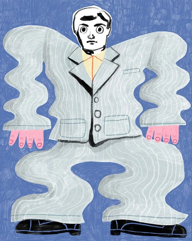 portrati of david byrne
