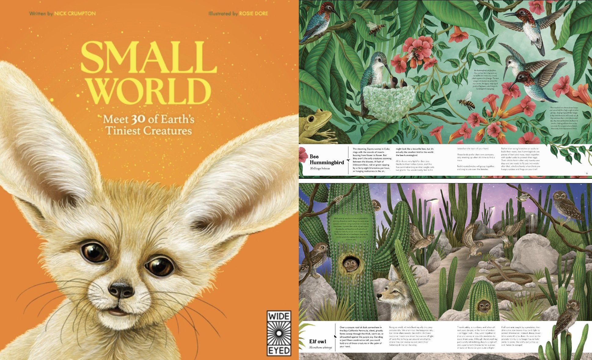 Small World: Meet Earth's Tiniest Creatures children's book cover