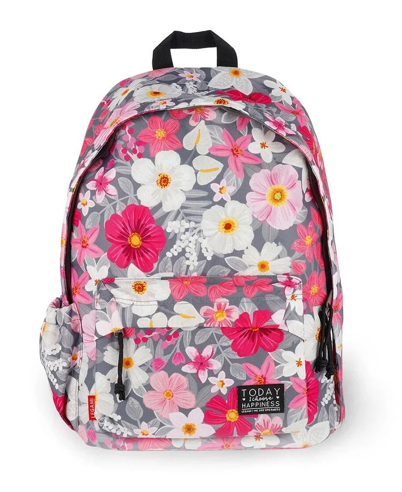 floral patterned backpack