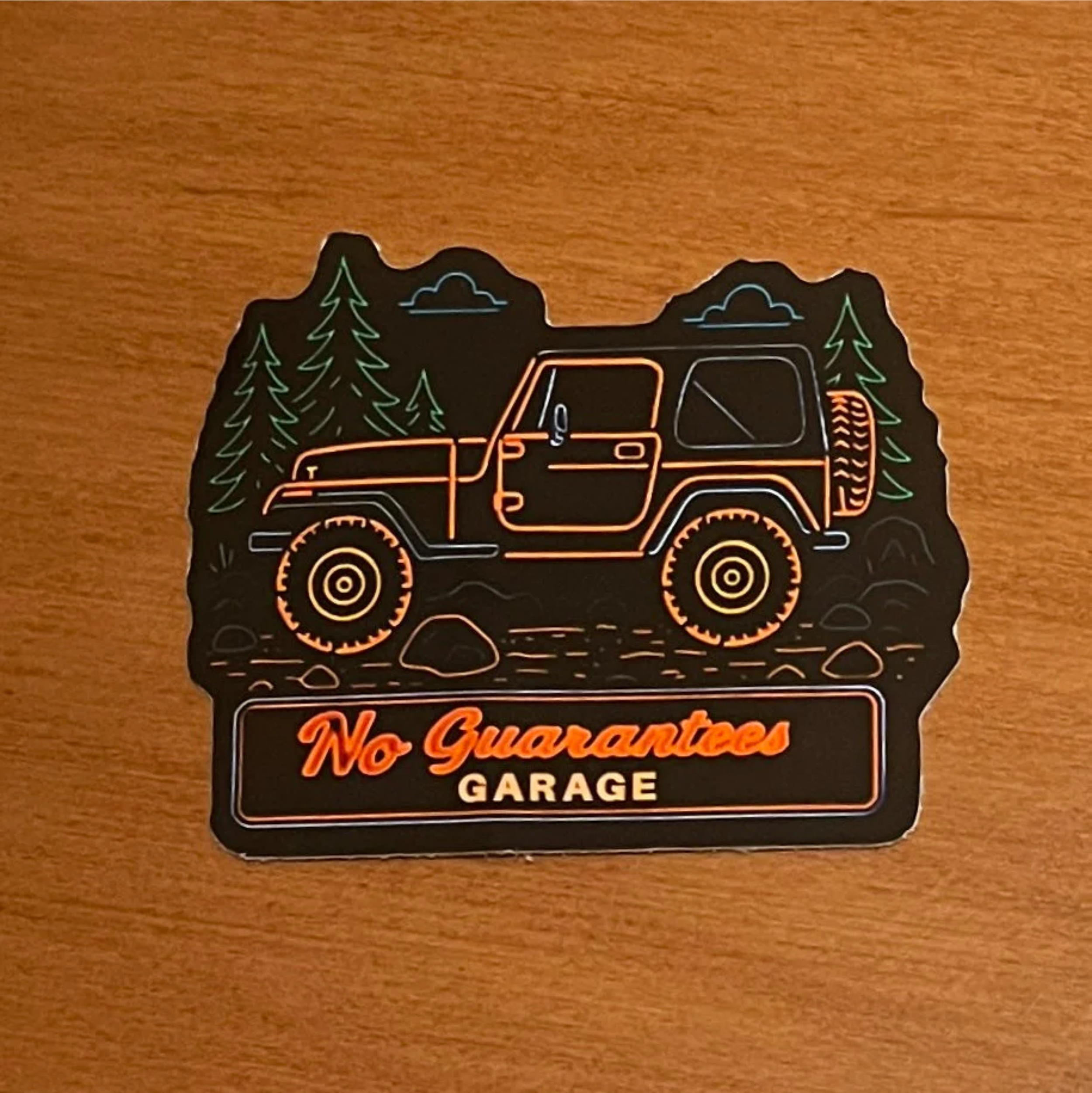 NGG Neon Logo Sticker