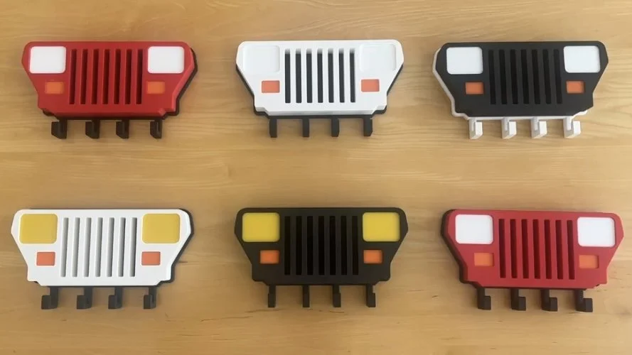 Jeep Grill Key Hangers