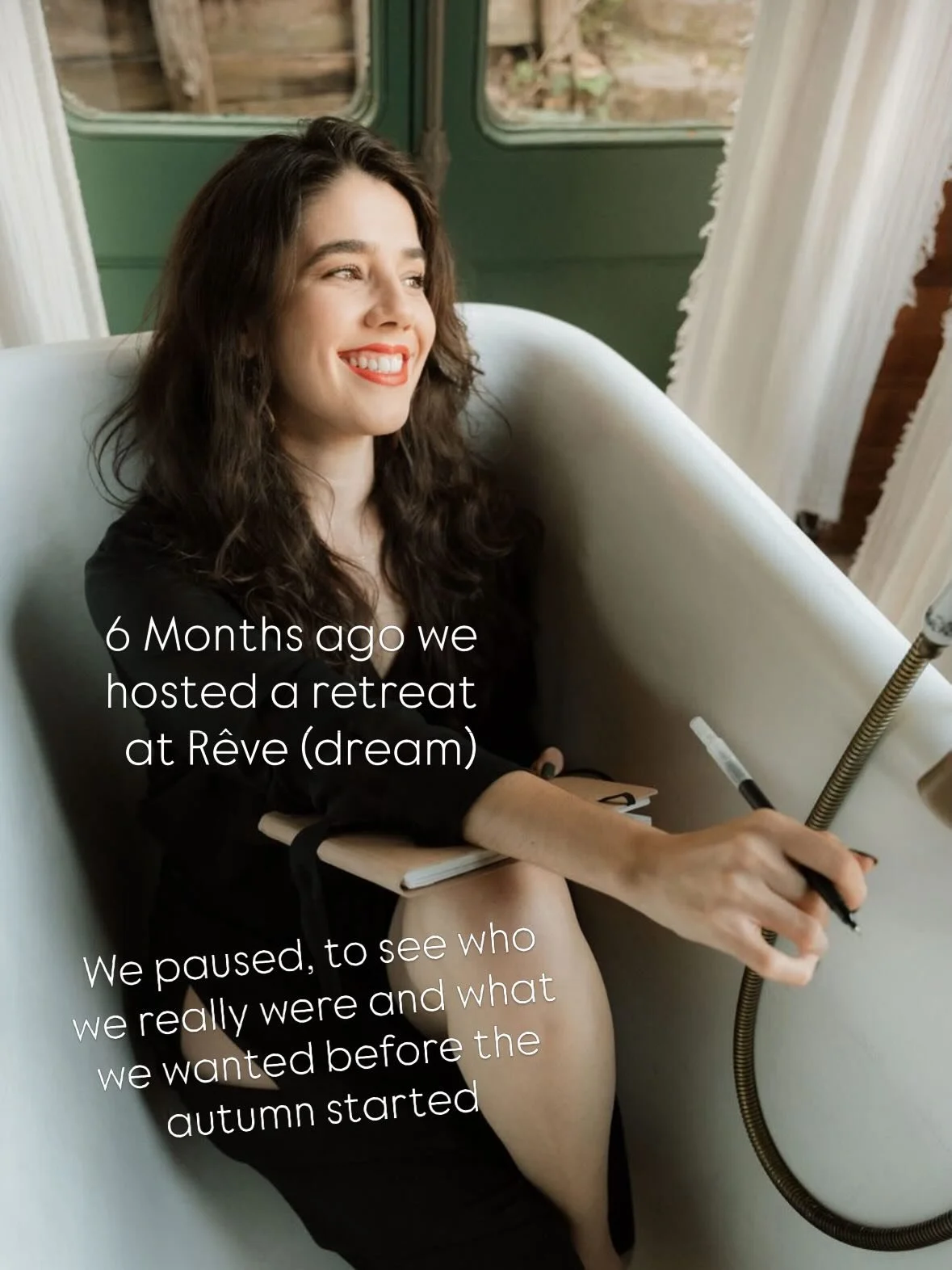 We opened the doors to BLOOM our four day experience (not another retreat&hellip; there&rsquo;s zero hotel rooms and clipboards, instead think magical fairy village across a bridge where you get to BE and germinate those ideas for four days!) 

And I