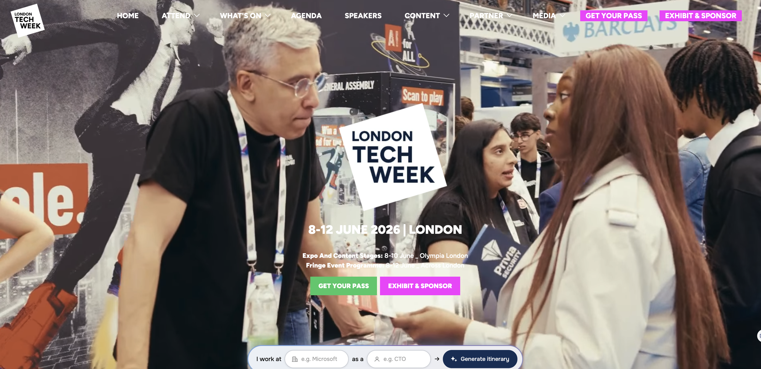 Connect with us at London Tech Week 2026