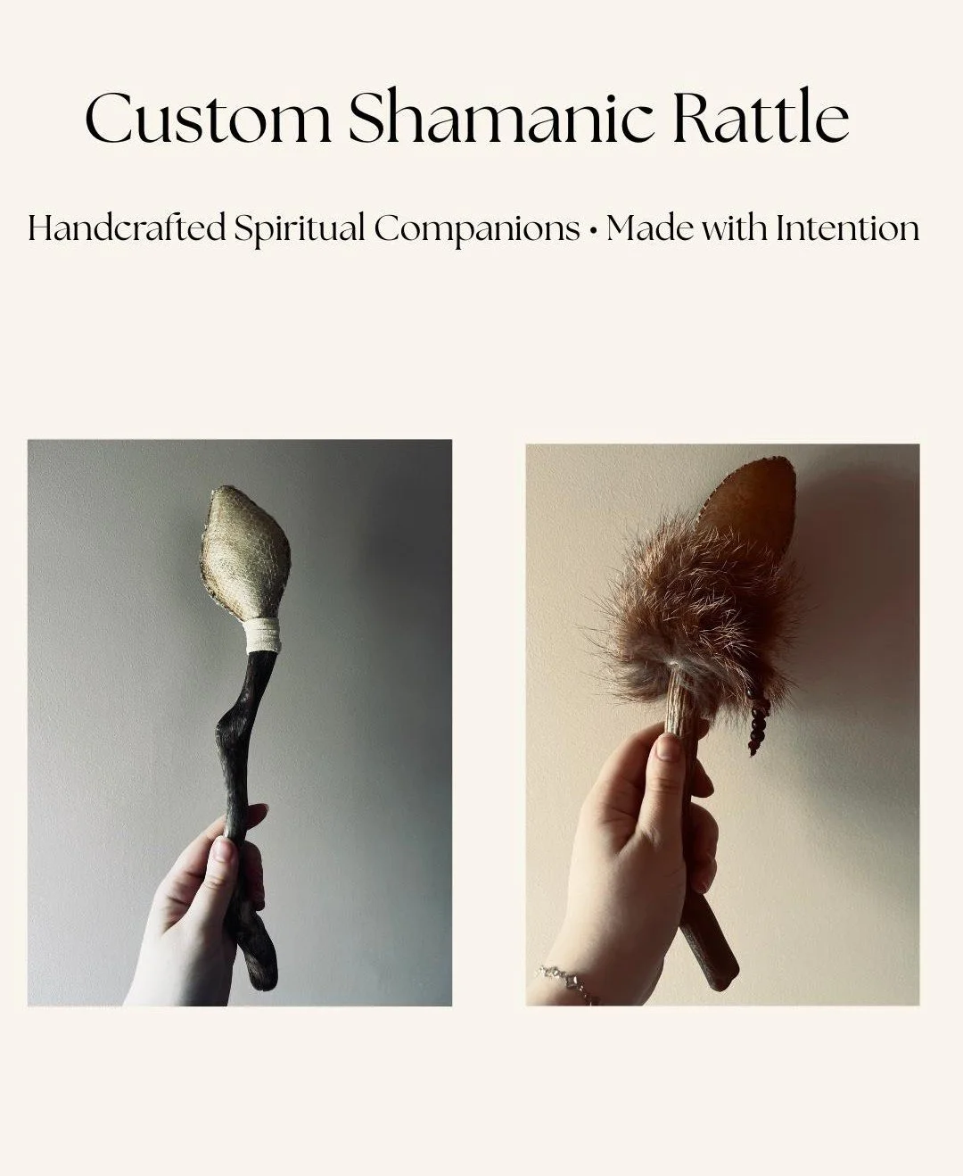 Custom Shamanic Rattle