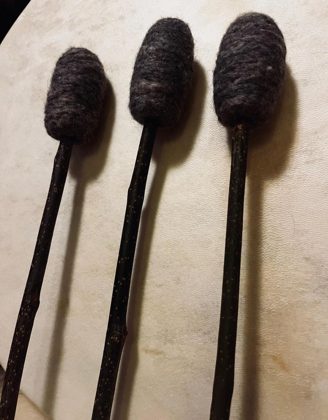 Hand Felted Drum Beater