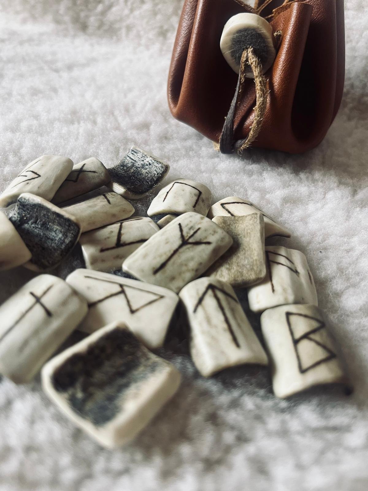Antler Rune Set