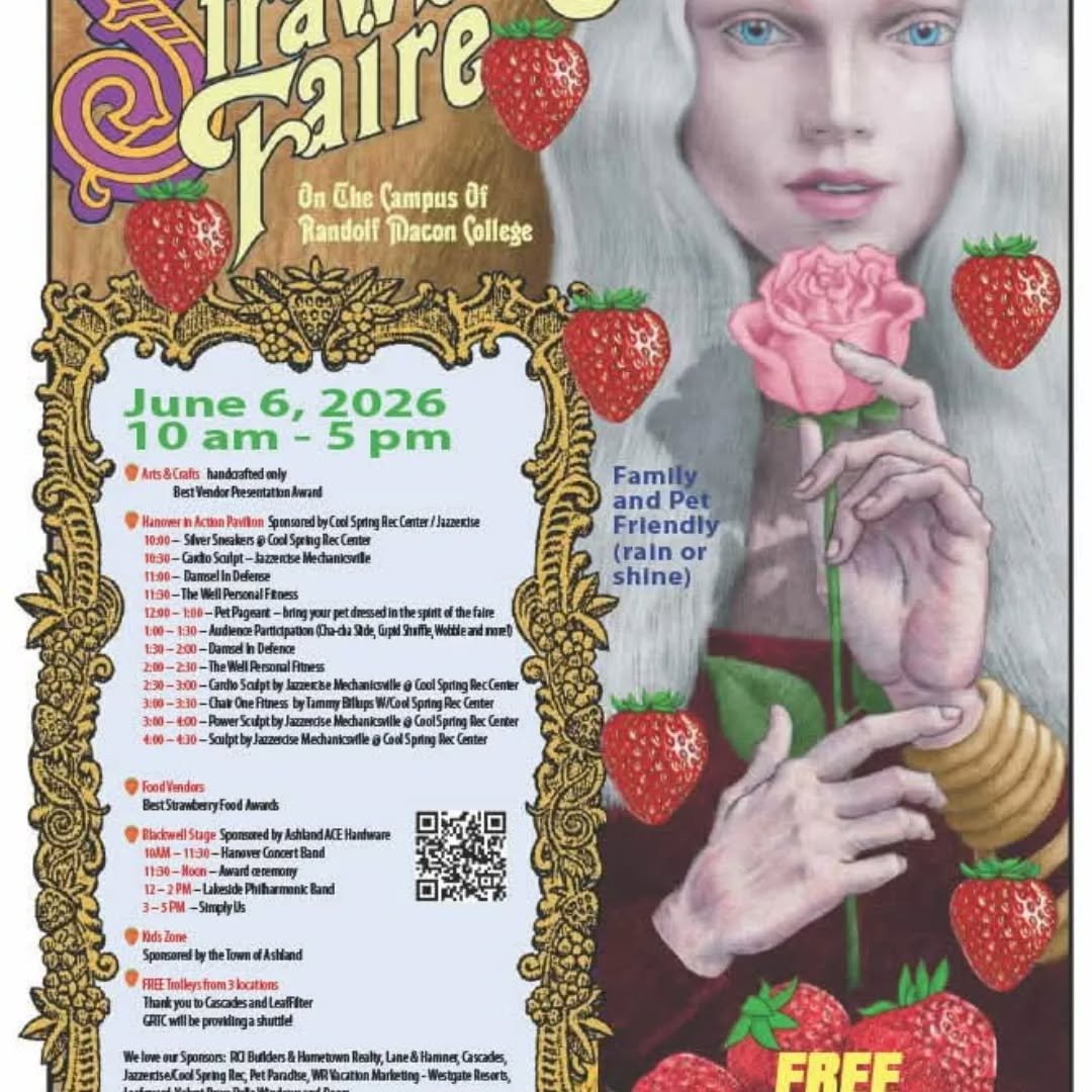 Visit the Kenwood booth tomorrow,  June 6, at the Ashland Strawberry Faire! #kenwoodumchurchashland