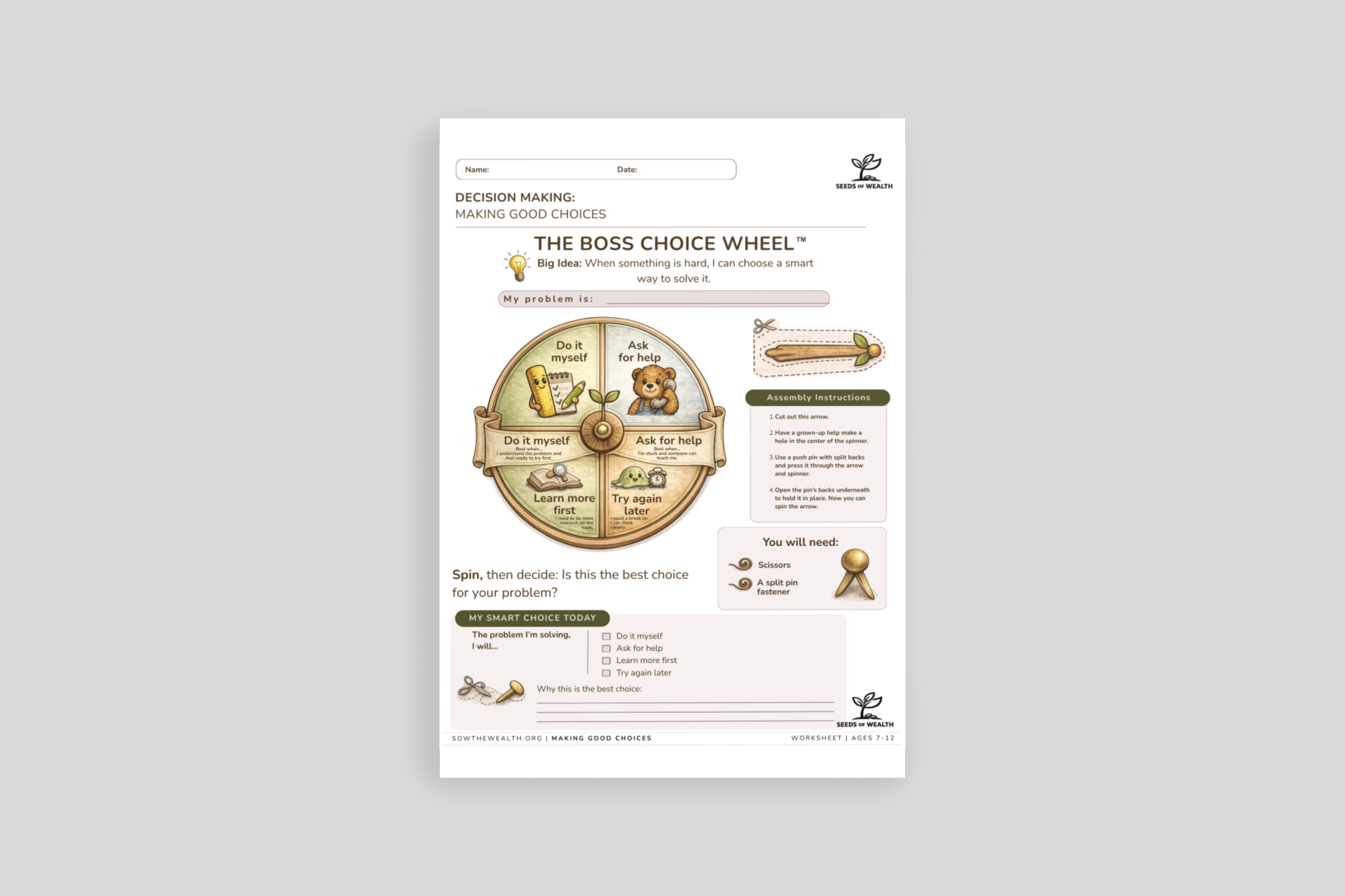 The Boss Choice Wheel