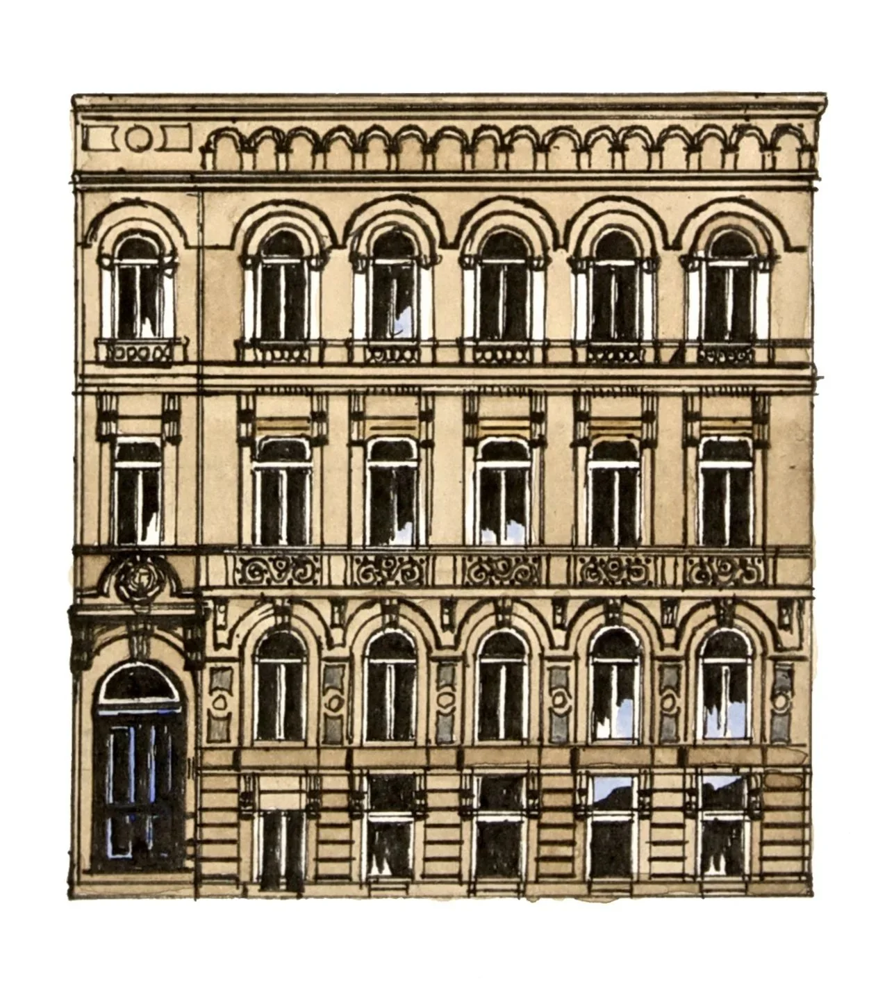 Number 11 Dale Street. G2. James Picton 1868