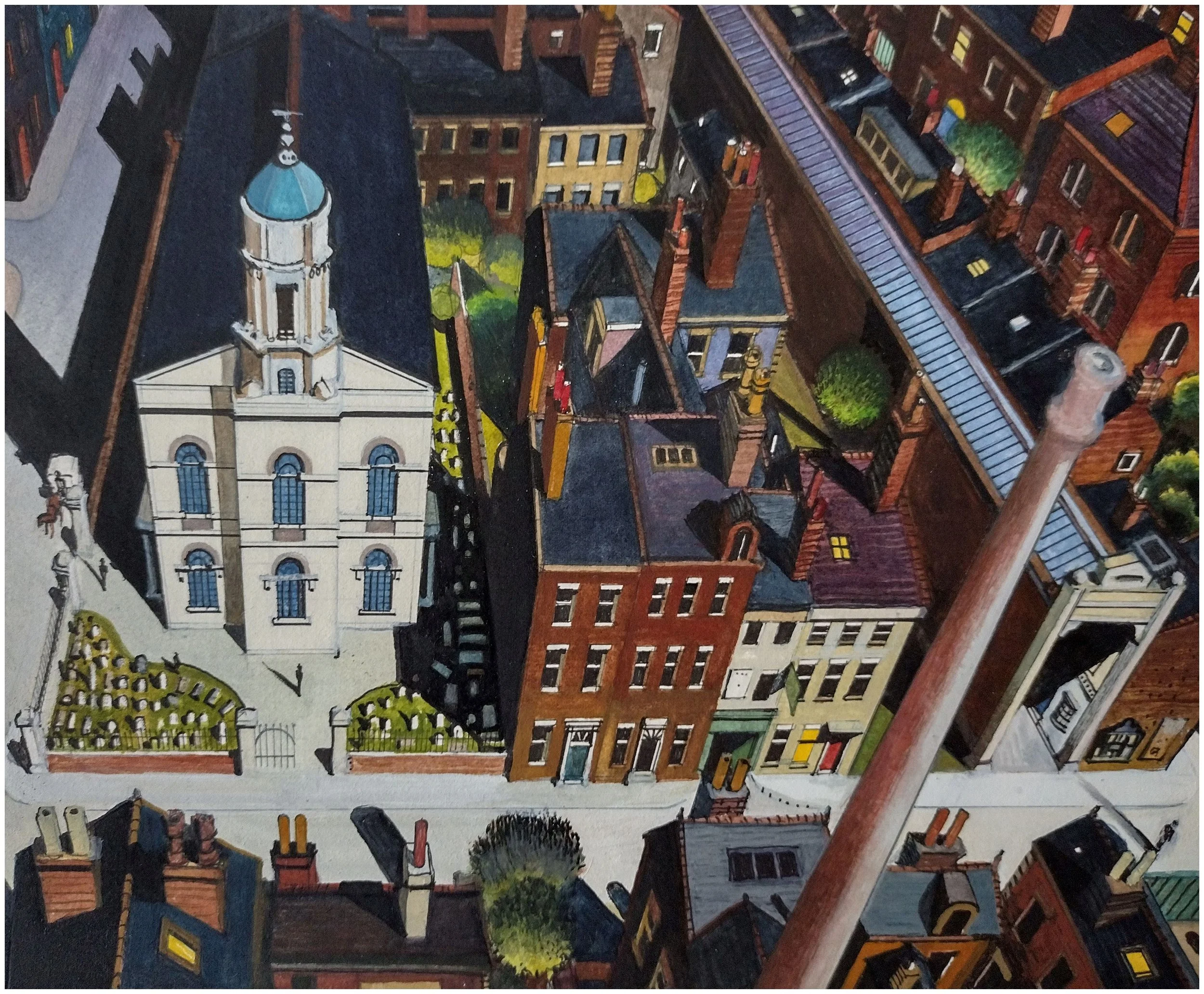 St. Andrews Church 1863; corner of Ranshaw and Heathfield street