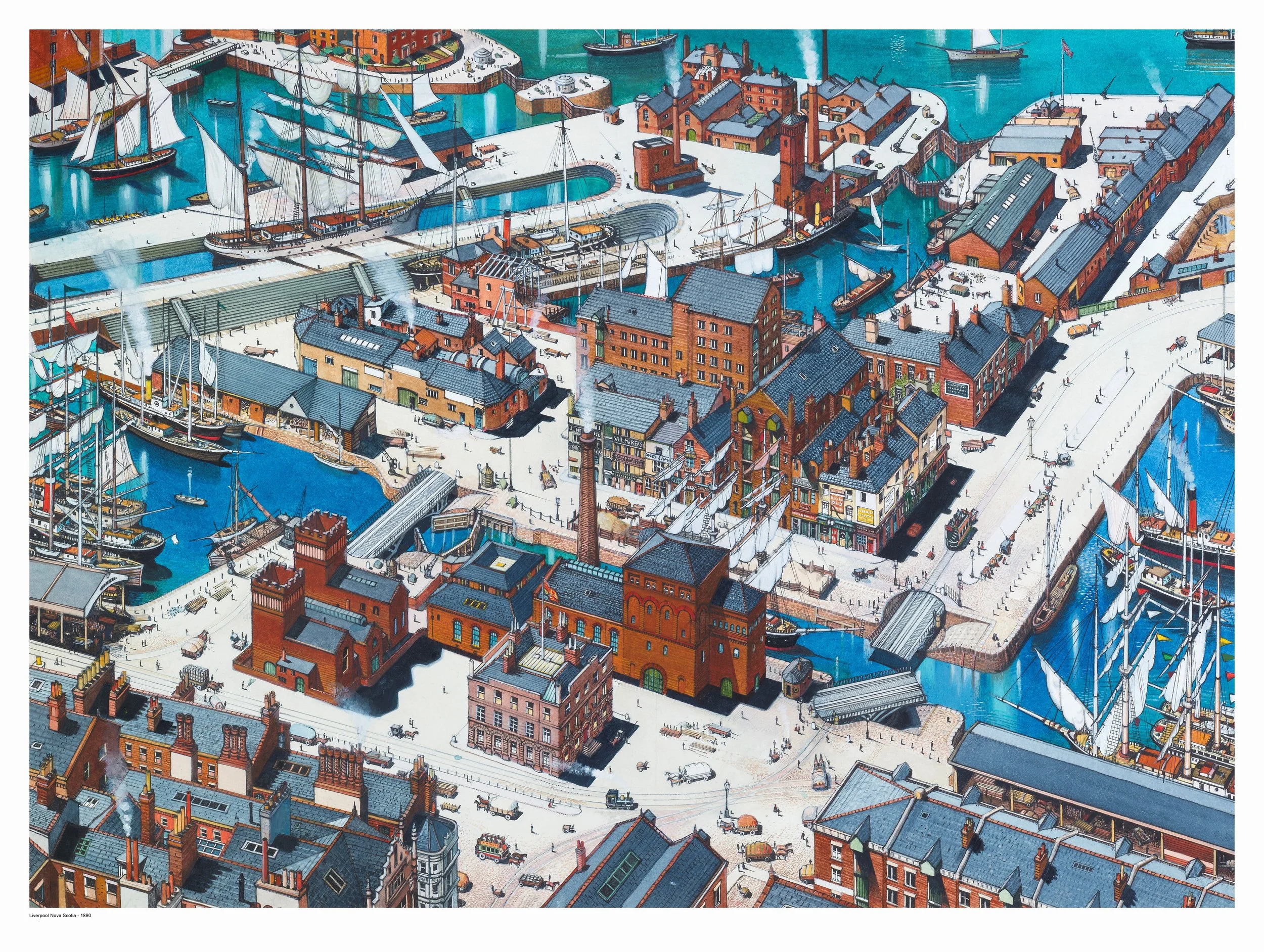 Liverpool Nova Scotia - 1890