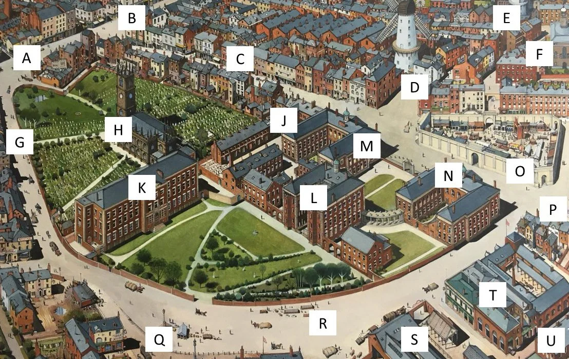 Before St George's Hall; description