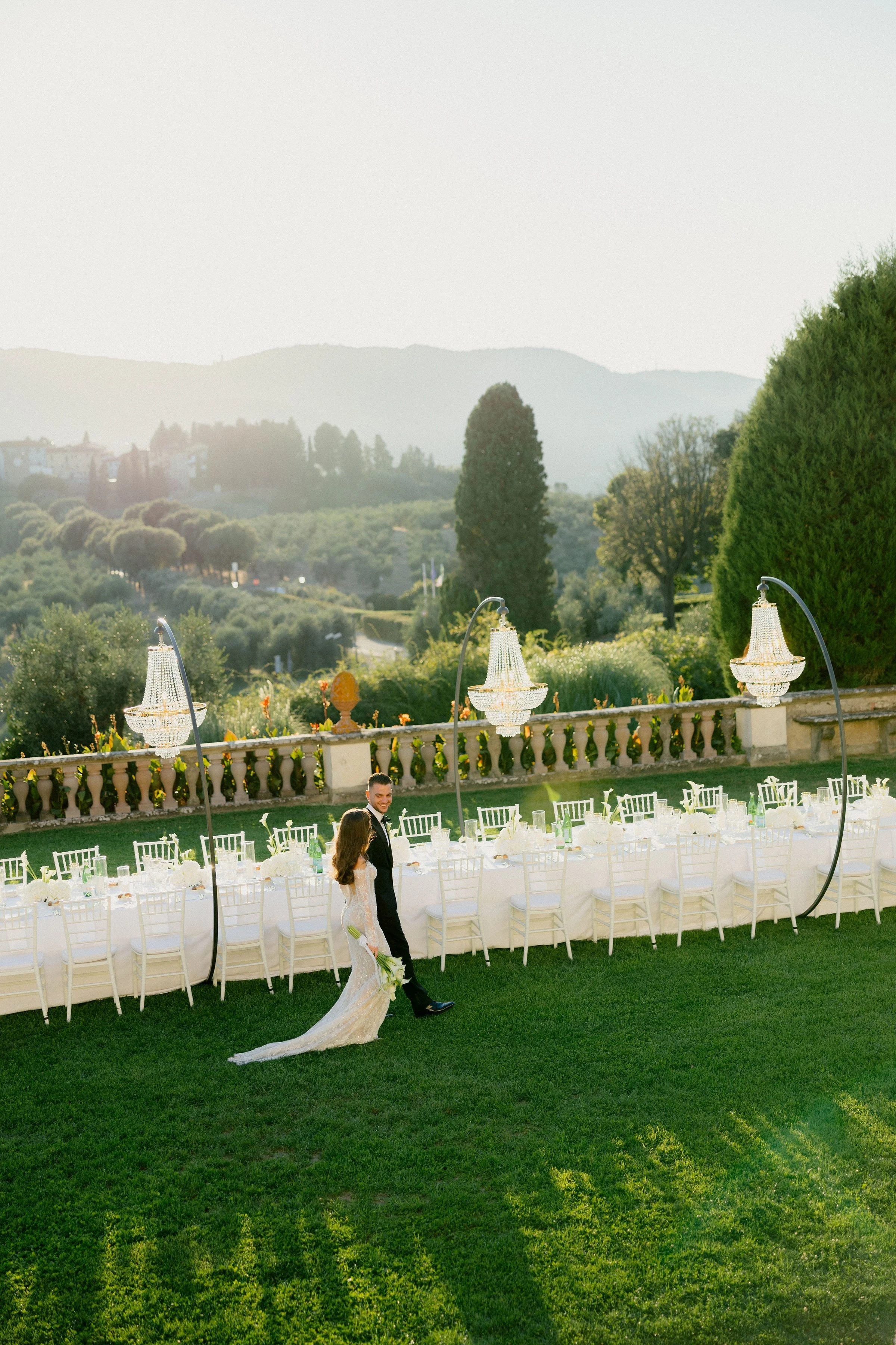 A Tuscan soirée at Tenuta di Aritmino