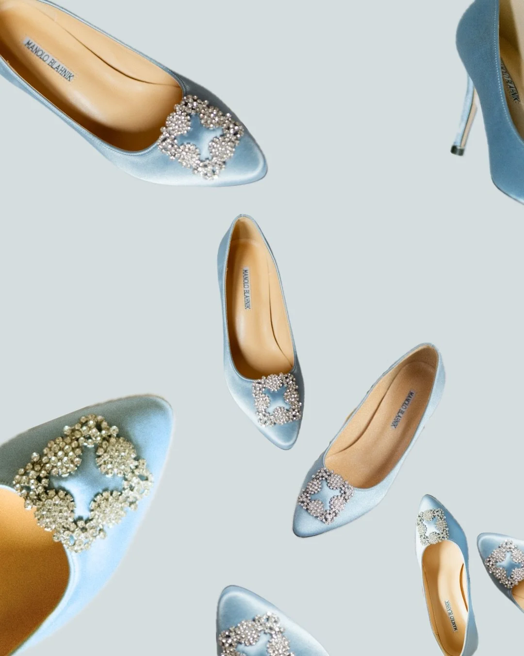Tell me you love @manoloblahnik without telling me. 
Just before saying &lsquo;I do&rsquo; with Ellie.