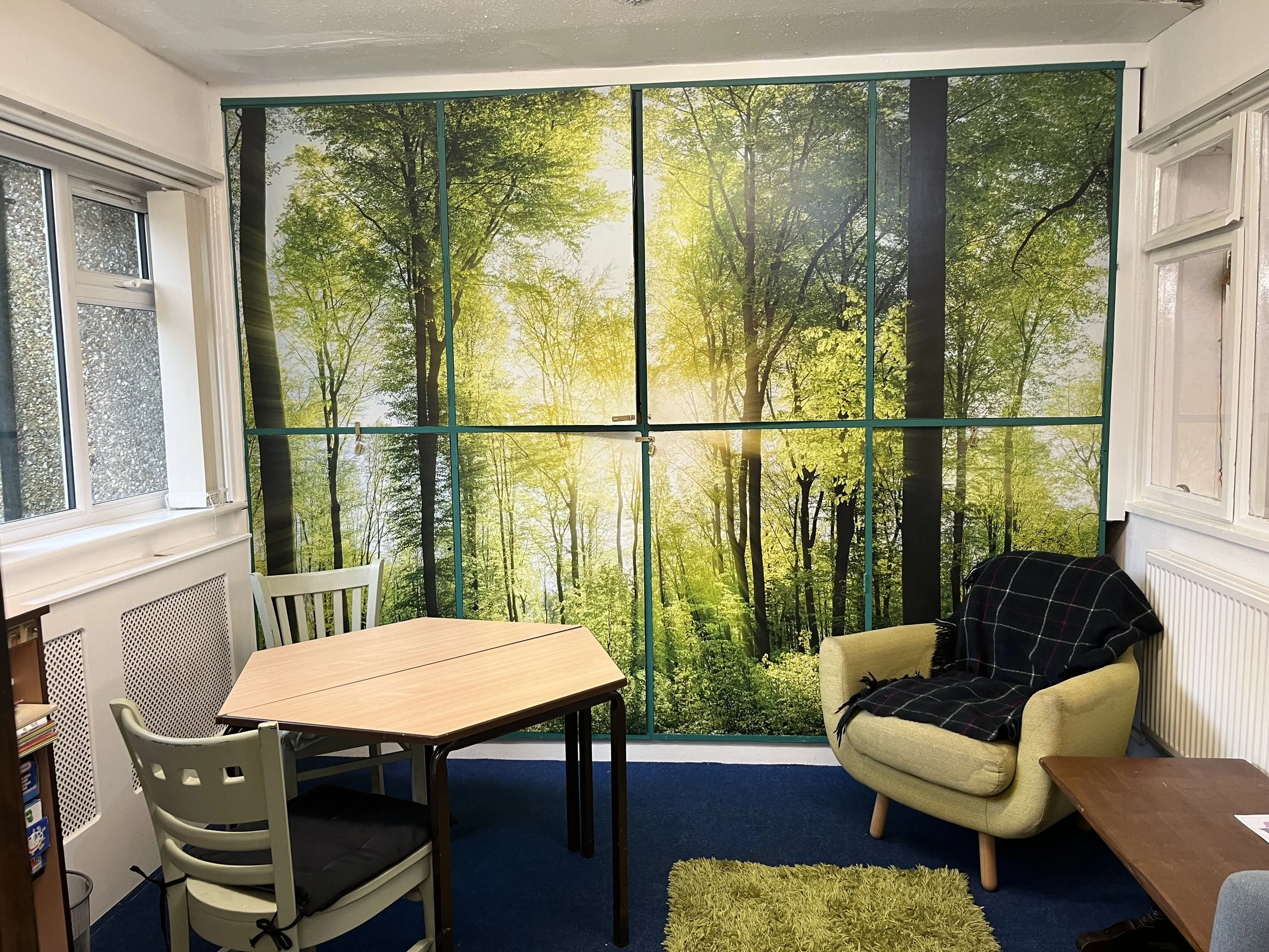 Small meeting room for hire at Kirkstall Valley Development Trust