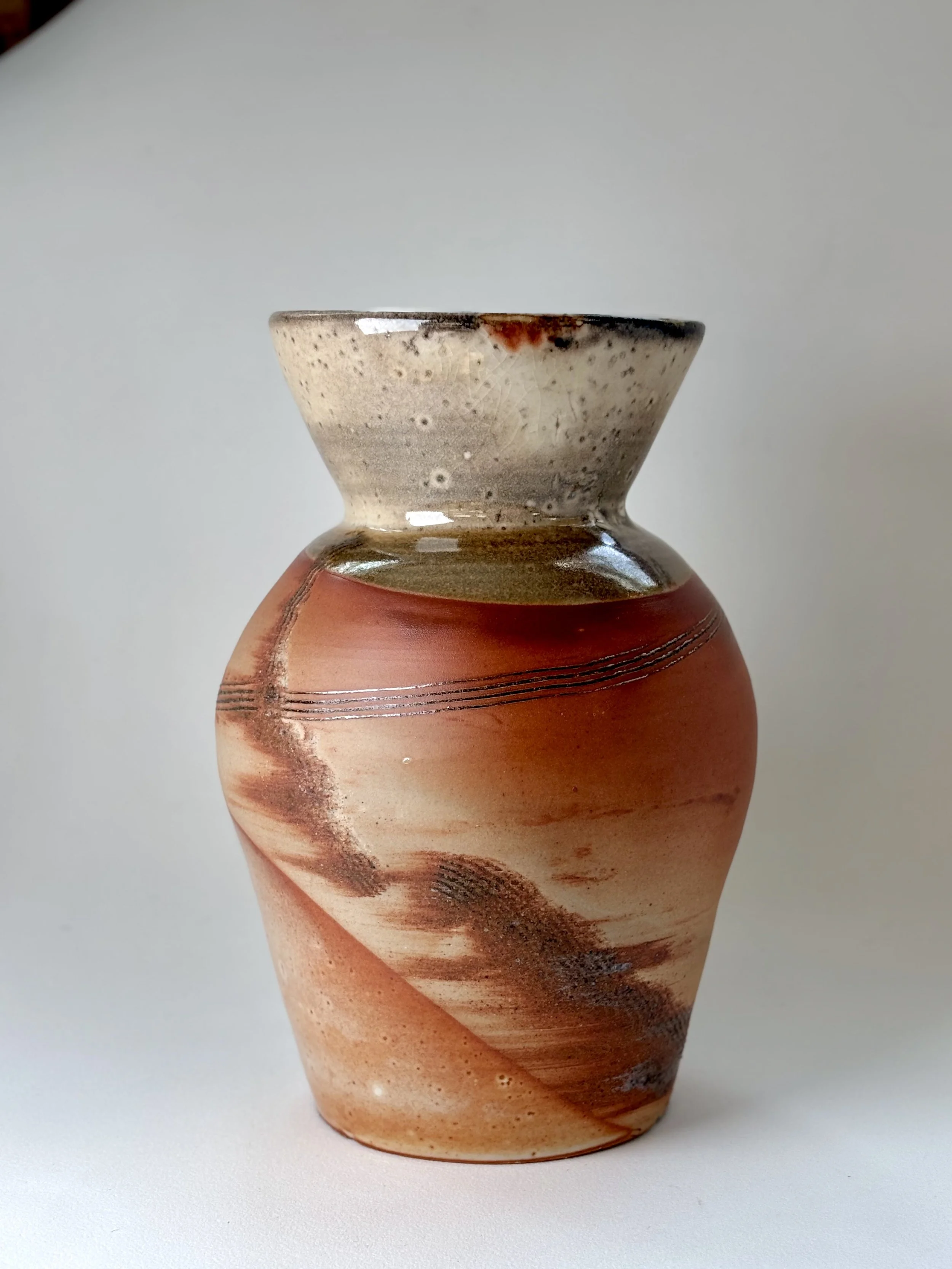 Wild Clay Decorated Vase