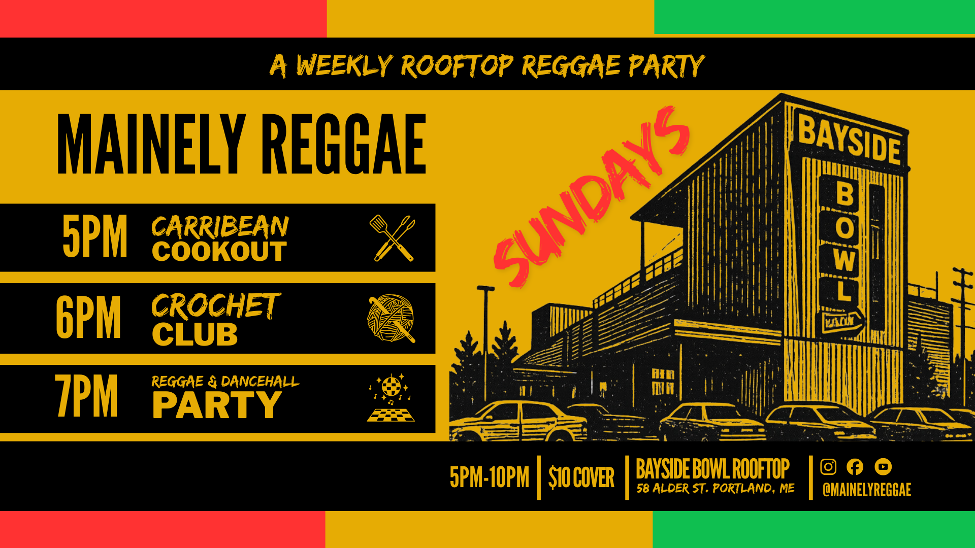 Mainely Reggae Sundays