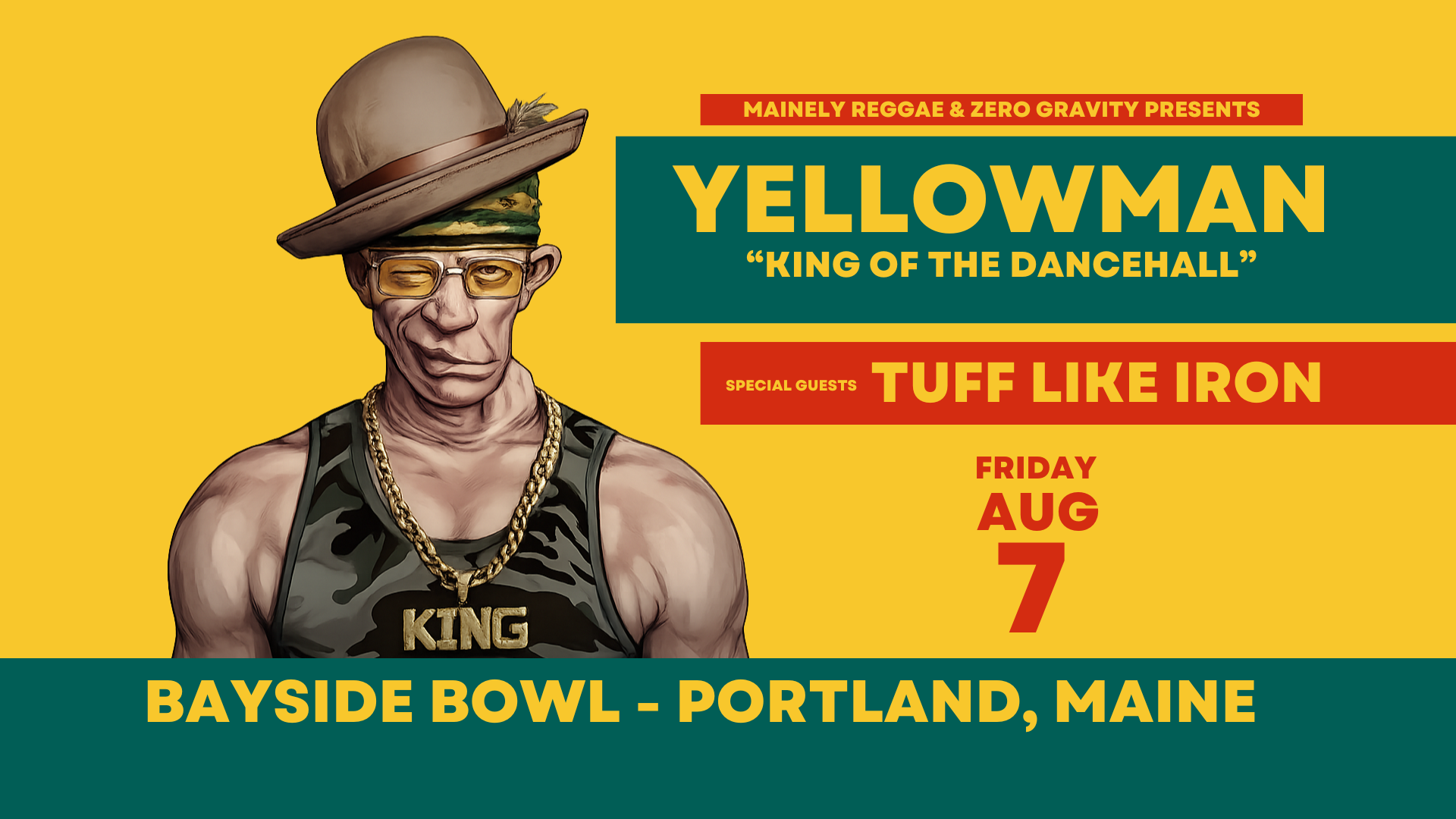Yellowman x Tuff Like Iron