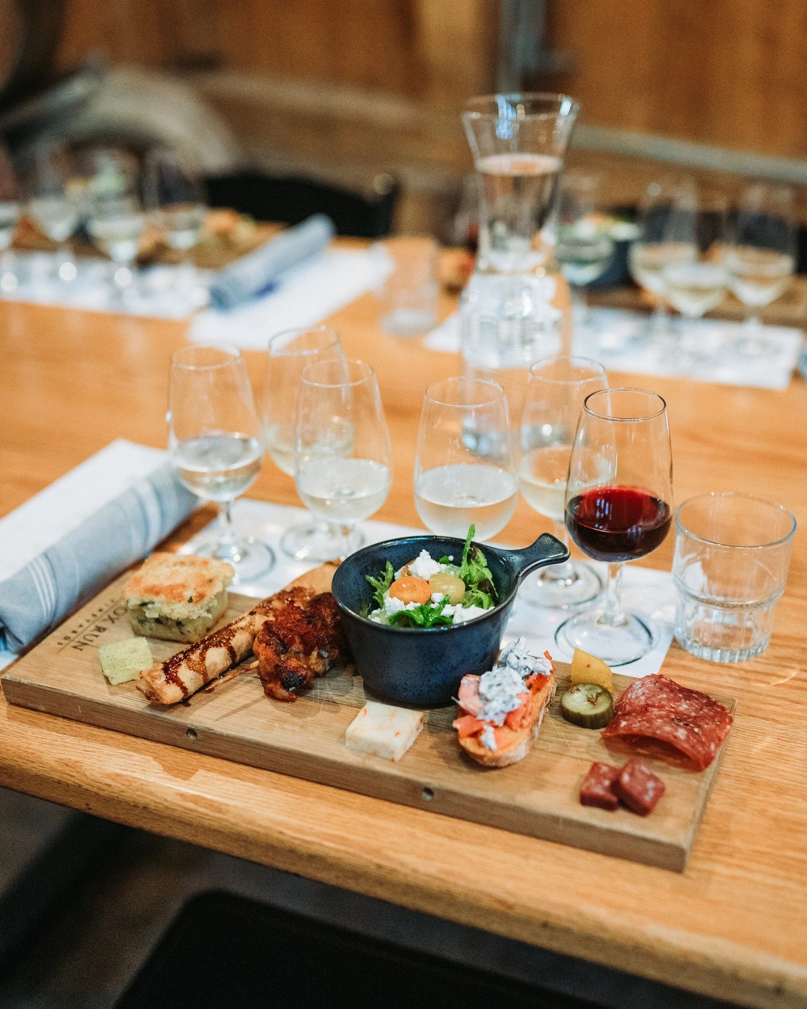 Food & Wine Experience plate setting