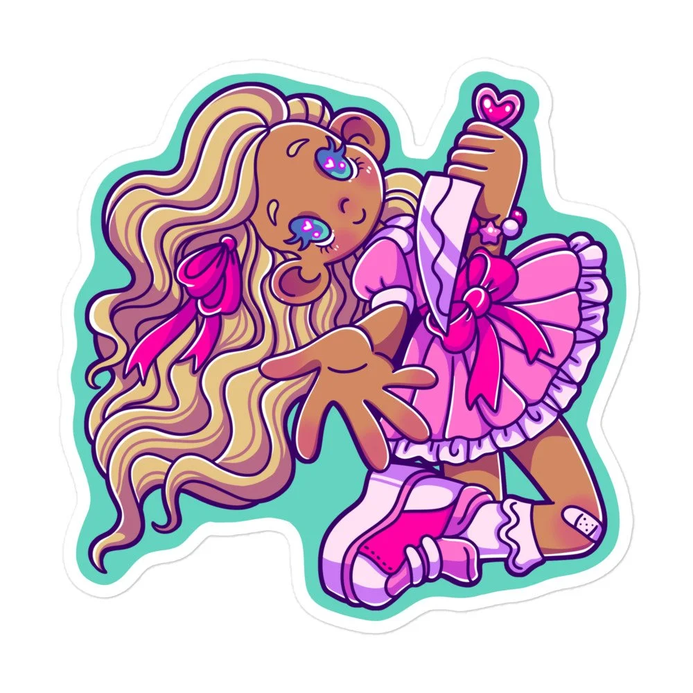 Bubble-free stickers