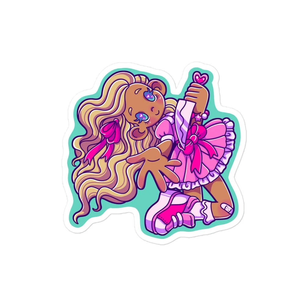 Bubble-free stickers