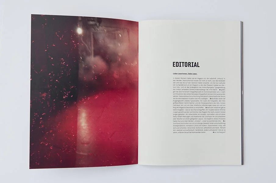 HAU – Editorial Design