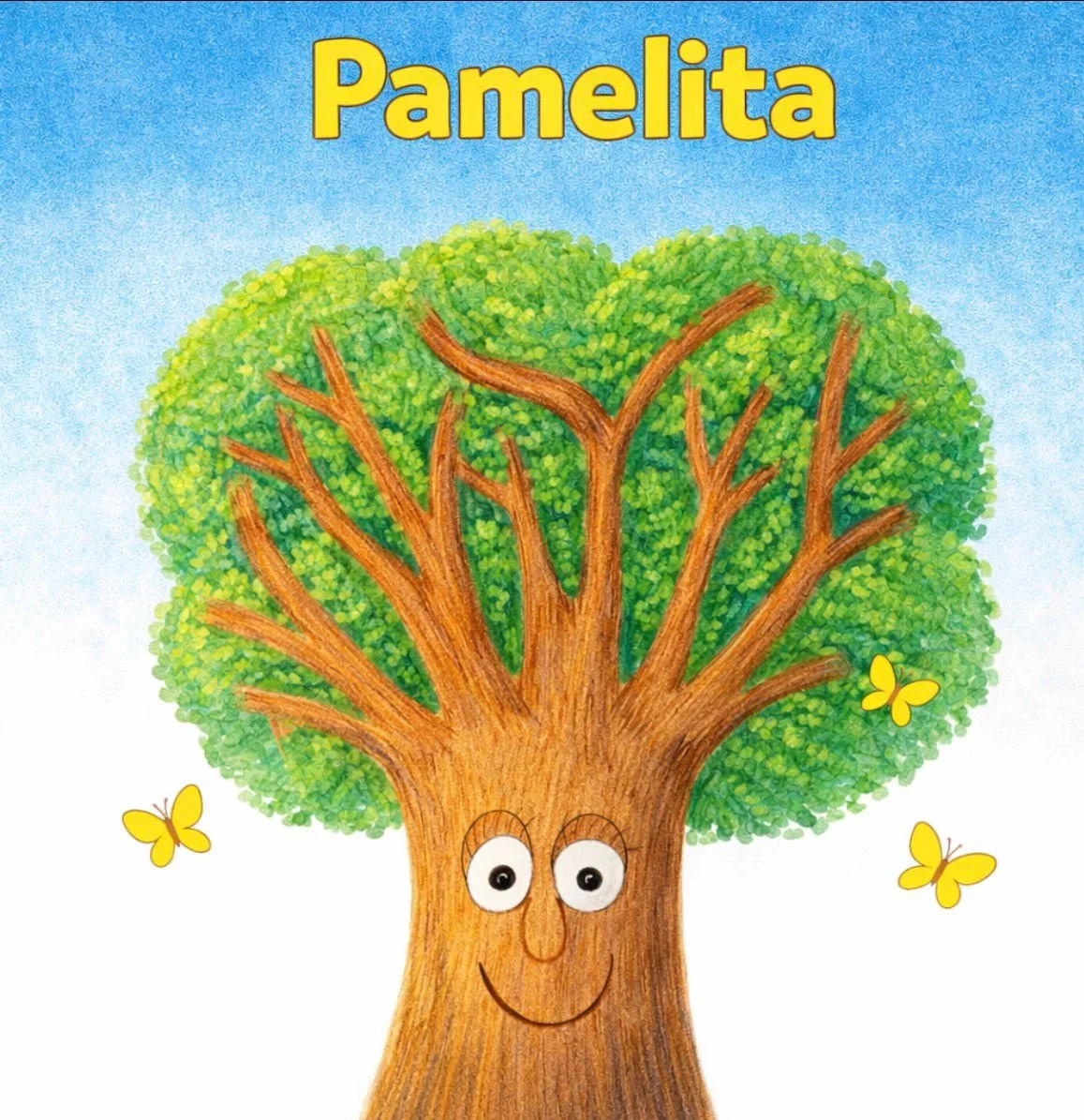L'alberella di arance Pamelita, amica della Maestra Carole, di Vanessa L'Asinessa, di Ghiussippina draghessa carina e di tutti i bambini.