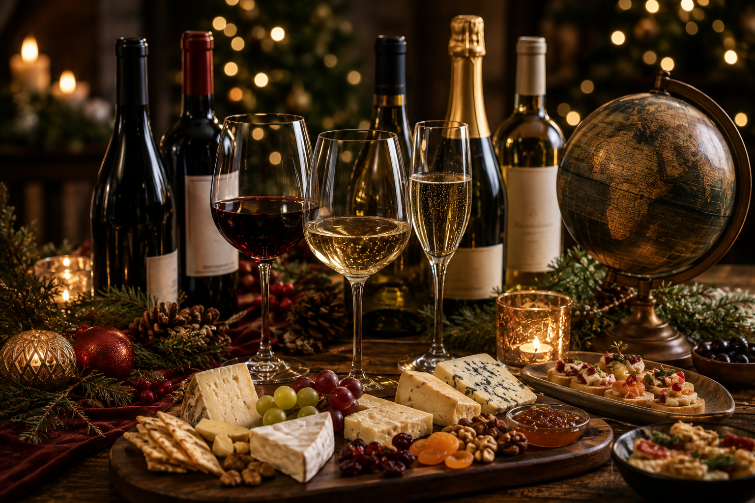 December 15th - Holiday Cheer: Wines Around the World with Ed Burks