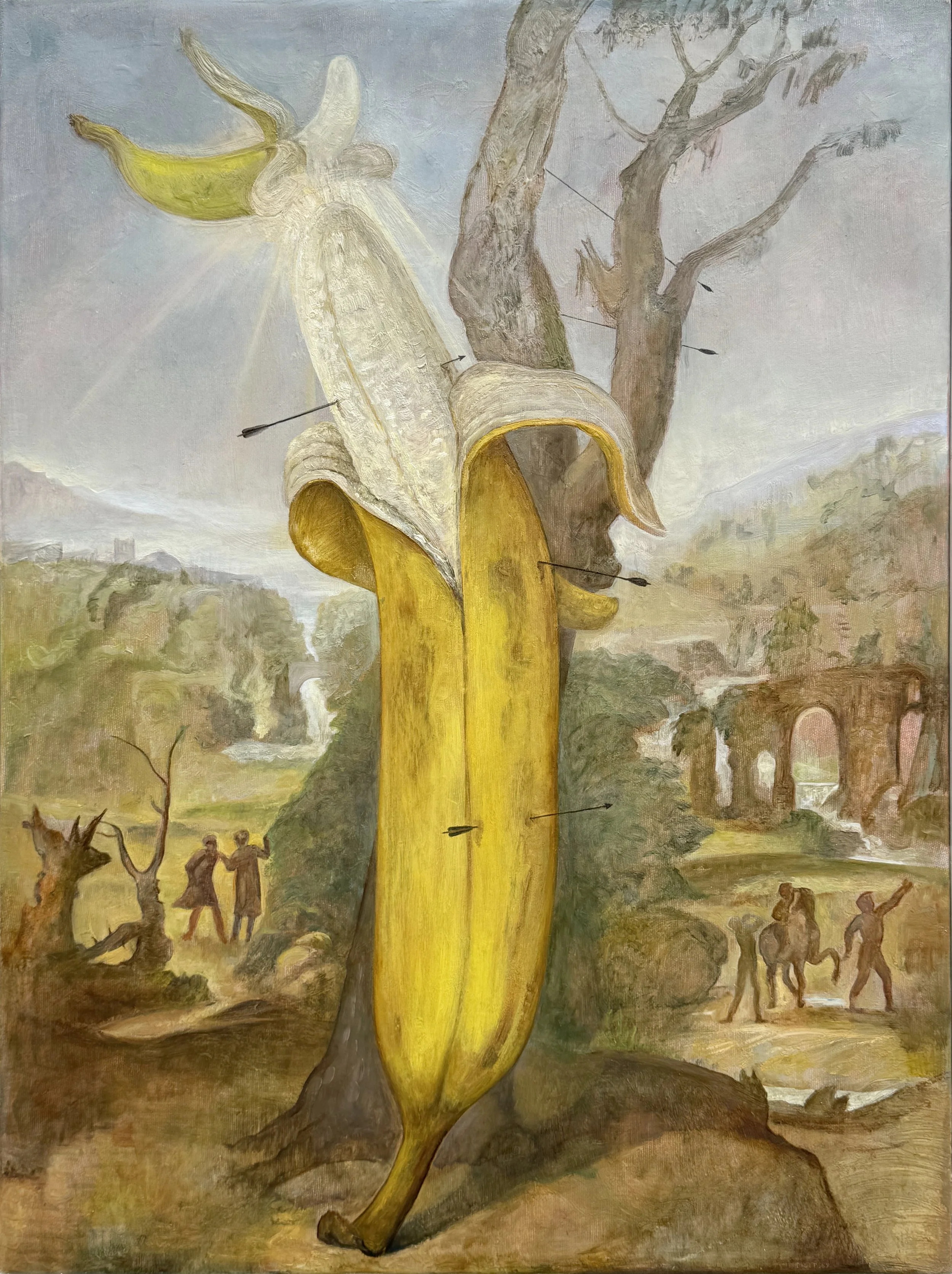 Saint — 2024, oil on canvas /// 32x24 (82x61)