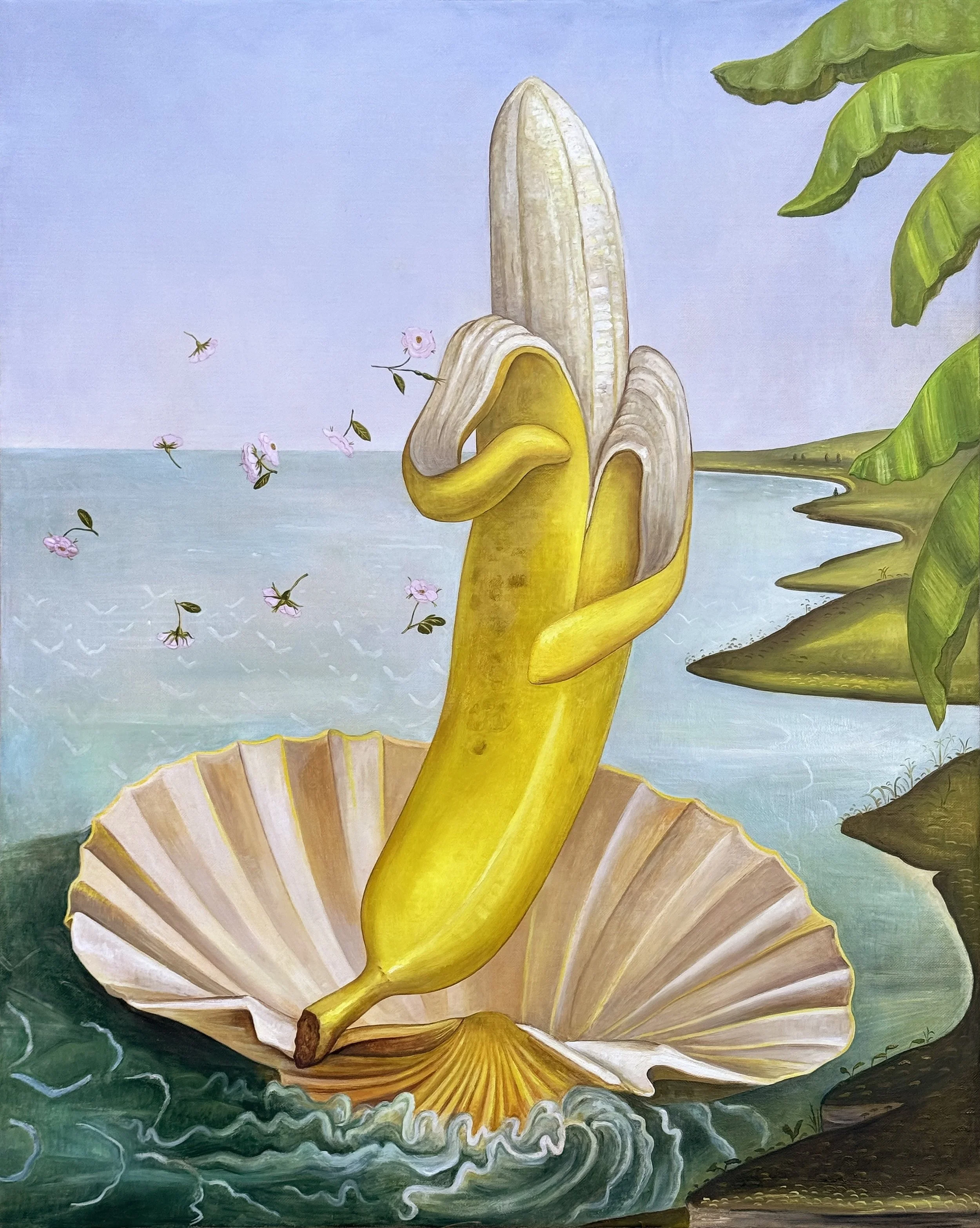 Birth of Chiquita — 2025, oil on linen /// 60x48 (153x122)