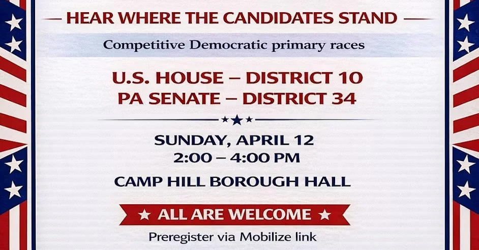 Candidate Forum - Prosser hall