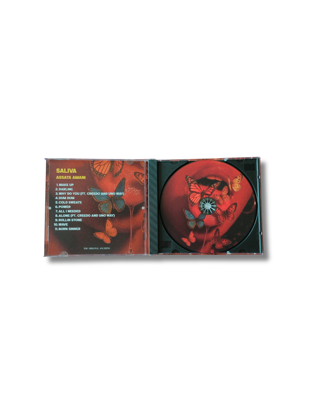 Saliva – Physical CD by Assata Amani