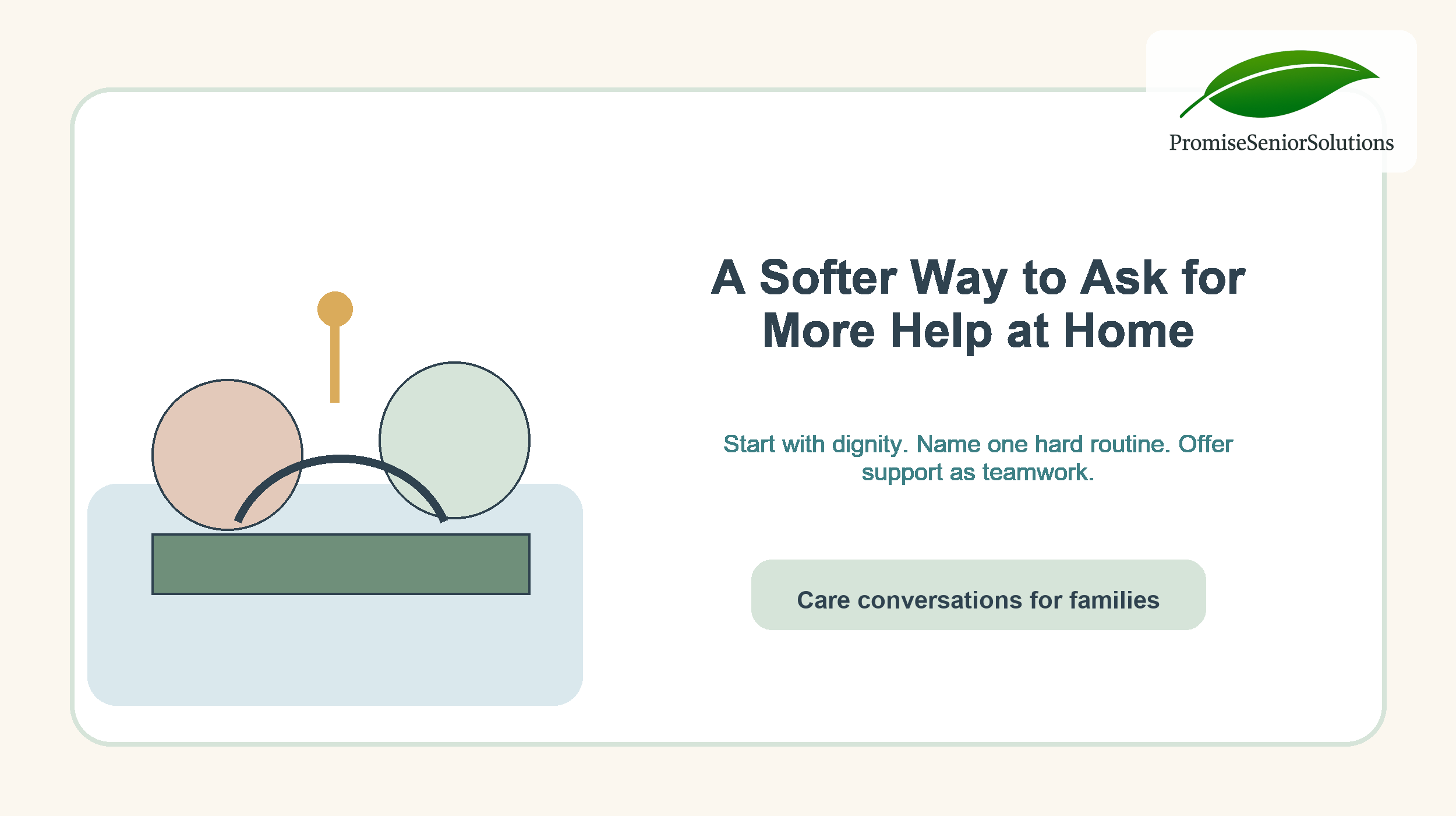 A Softer Way to Ask for More Help at Home
