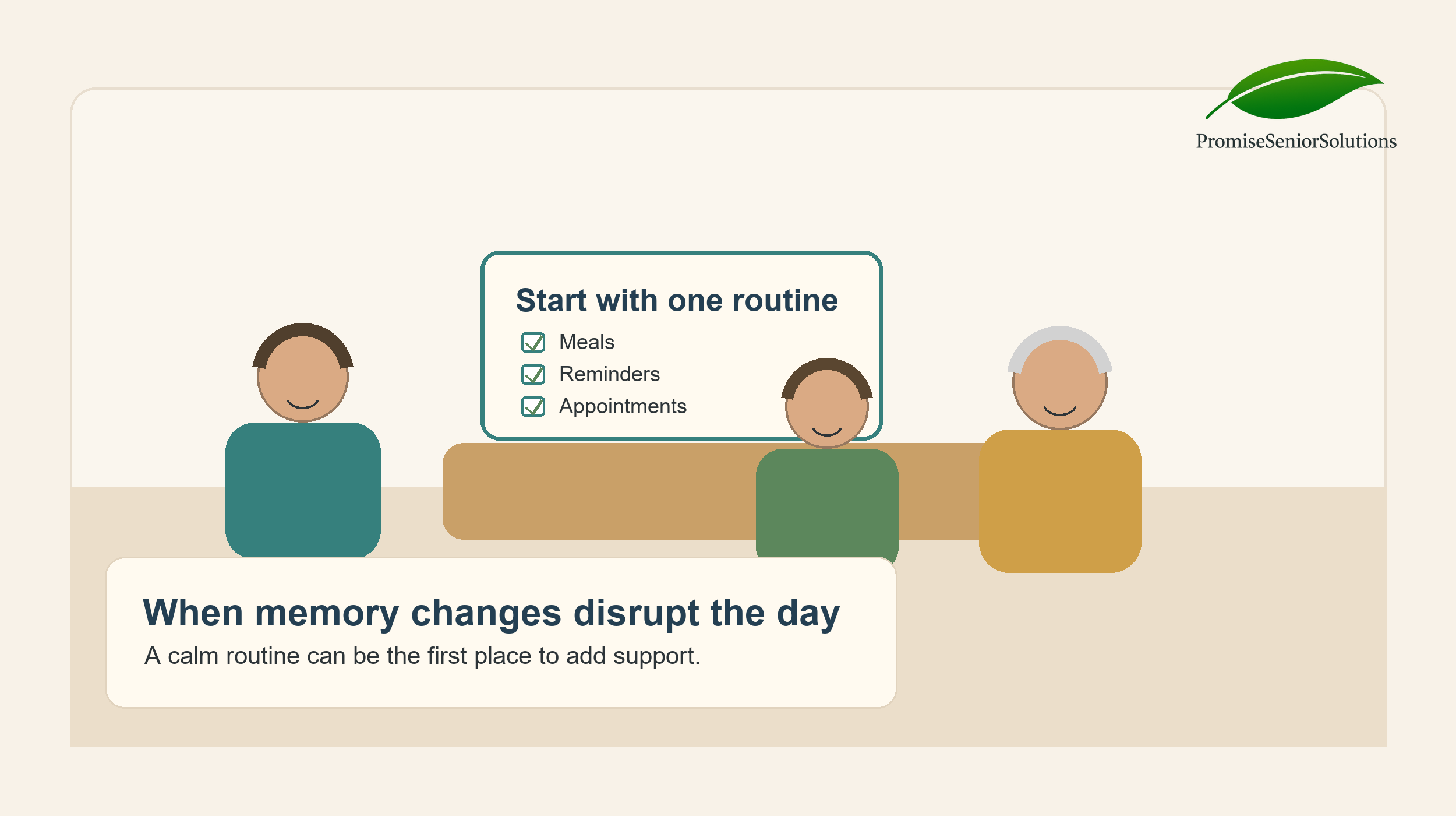 Memory care and daily routines