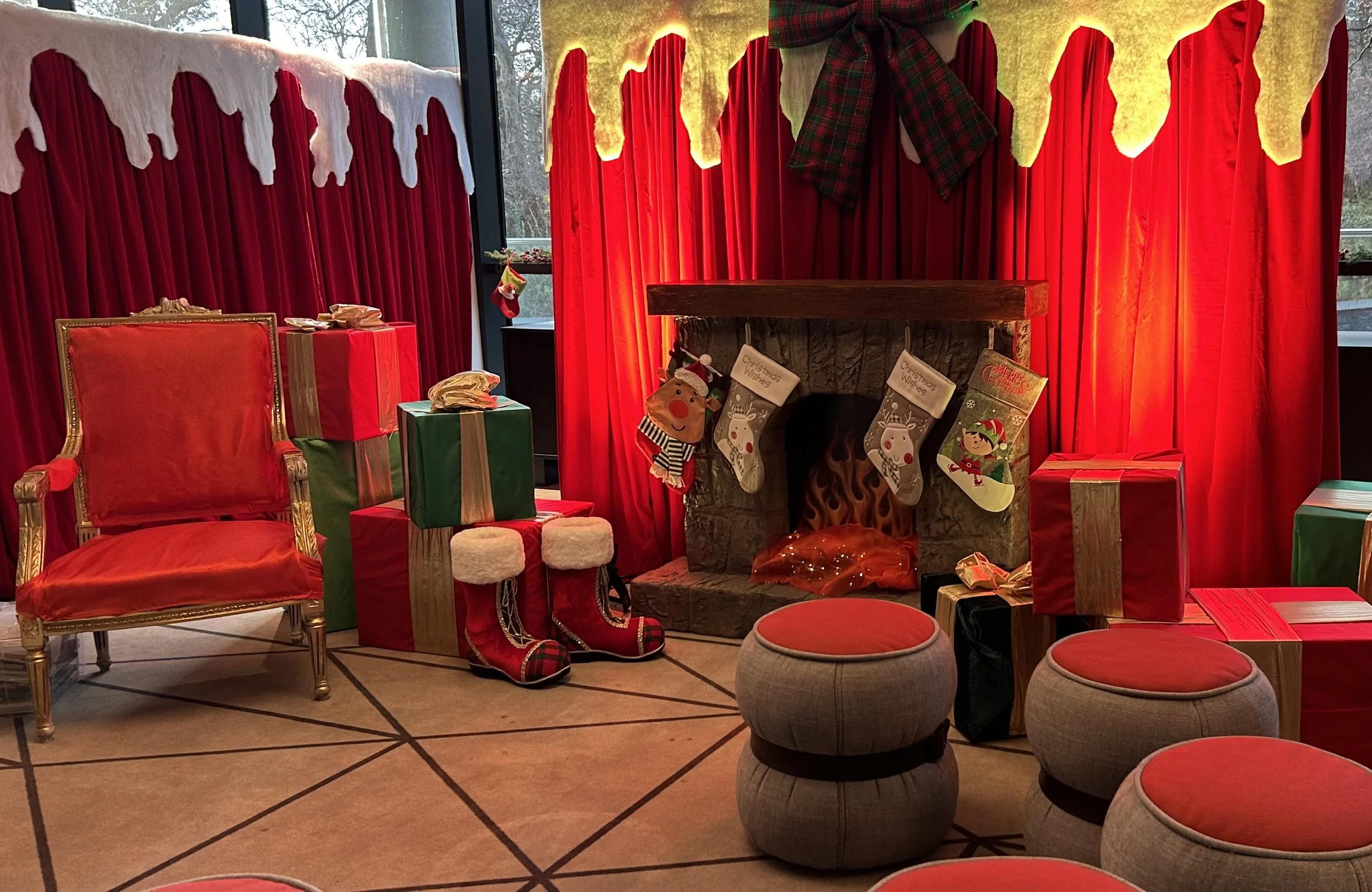 Santas Grotto for Christmas Parties