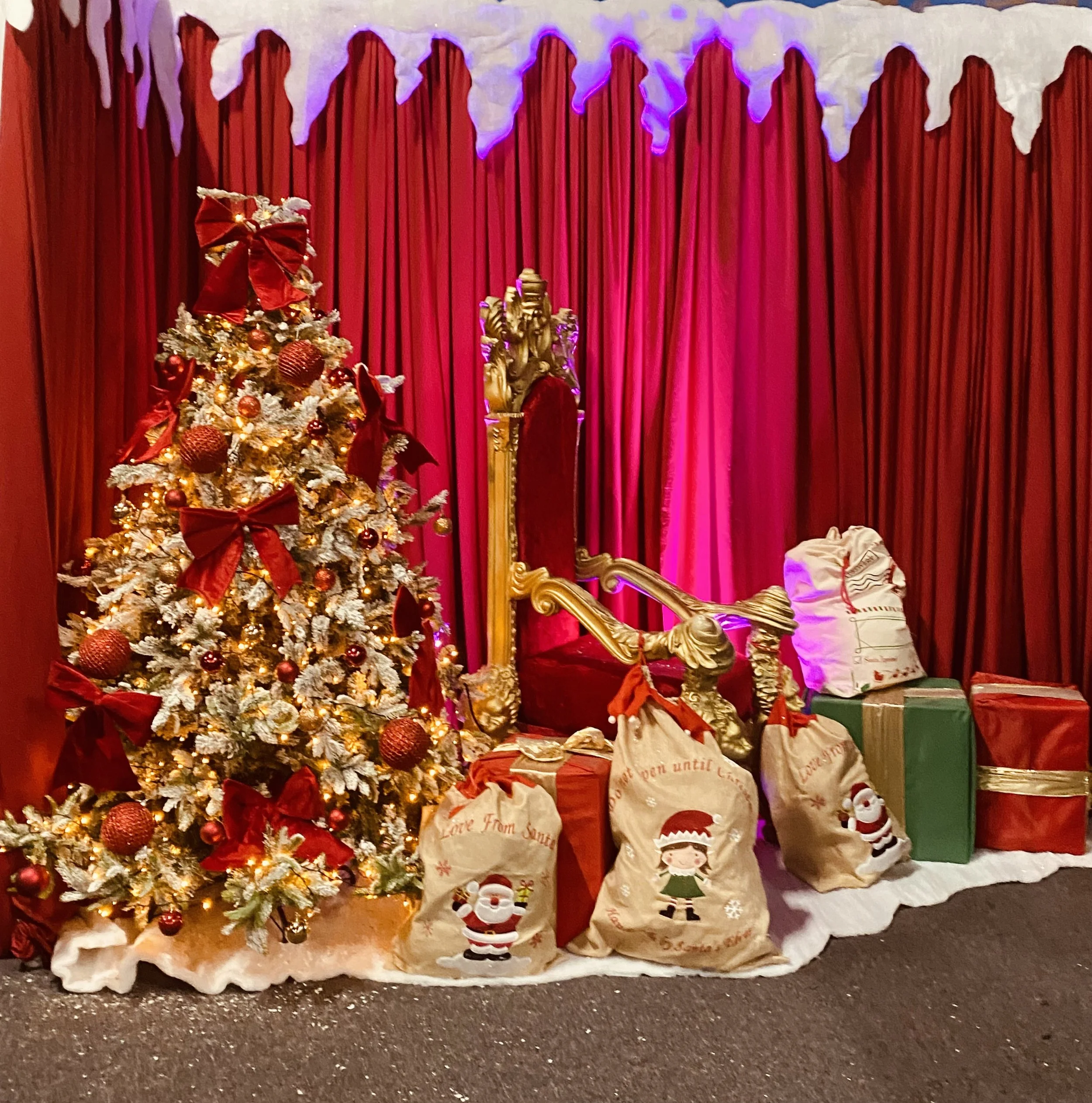 Santa's Grotto Decor for Events