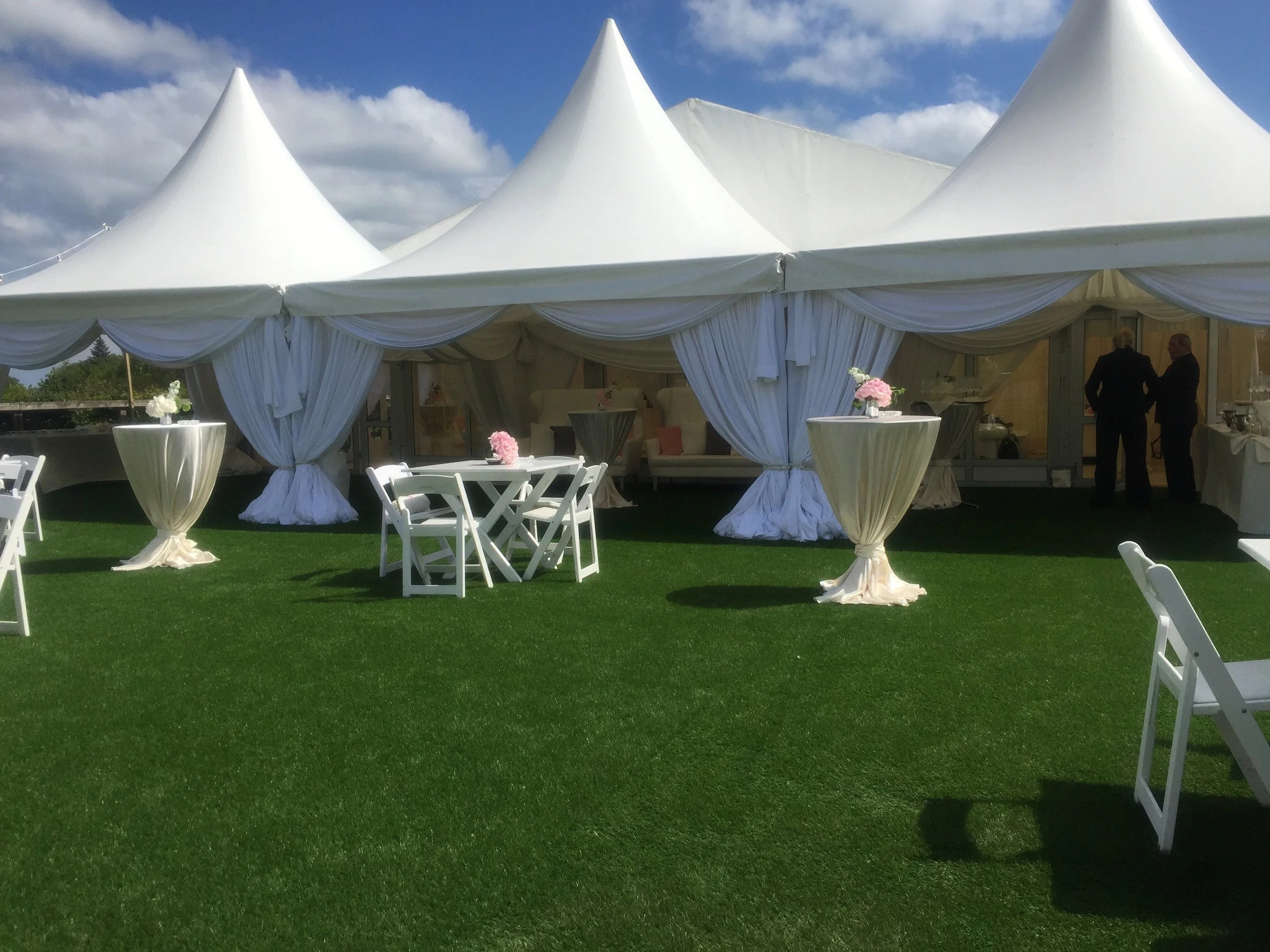 Marquee Pagodas for Marquee Weddings