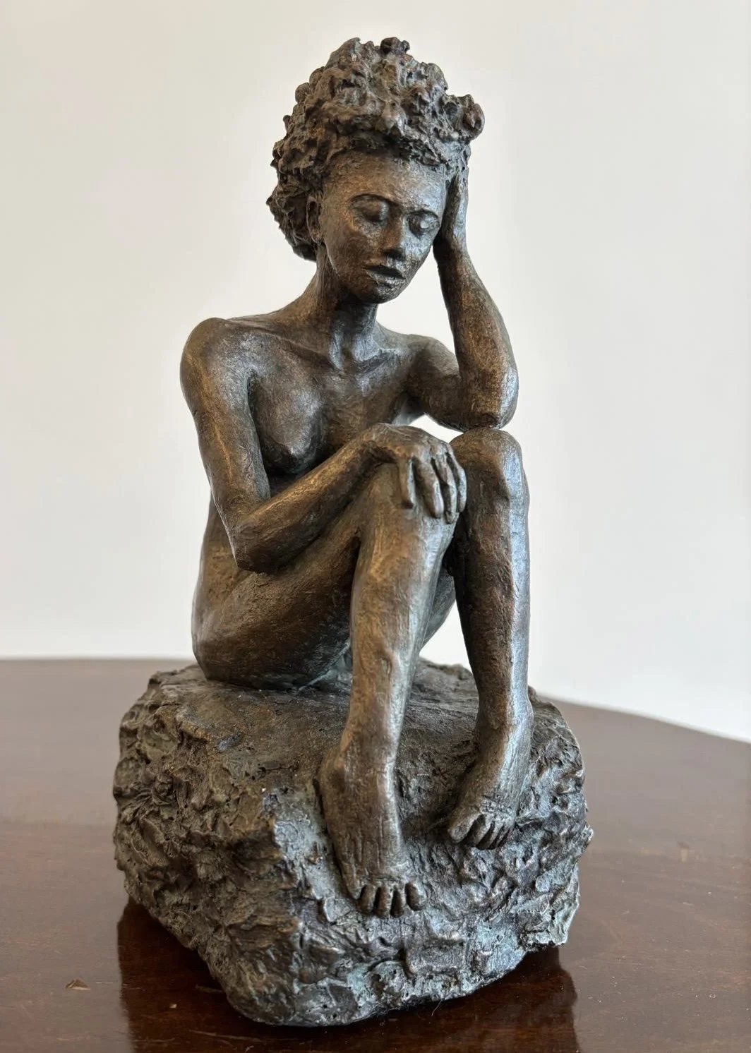 Pensive, Polyurethane, 8 x 3.5 x 5 inches