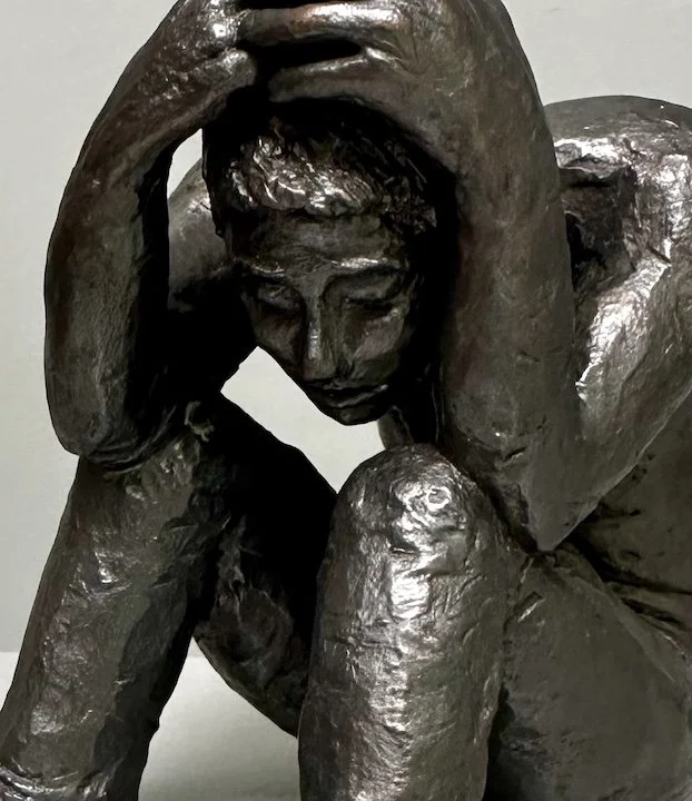 Christine Bacha-Rizk, Weight of the World 2,Plaster.jpeg