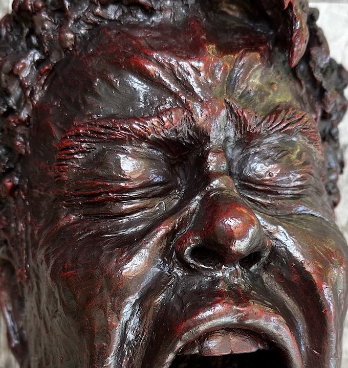 Christine Bacha-Rizk, No More Silence 2, Plaster.jpeg