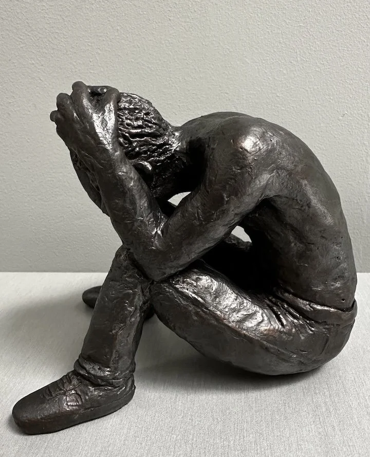 Despair,
Plaster, 5 x 4 x 6 inches