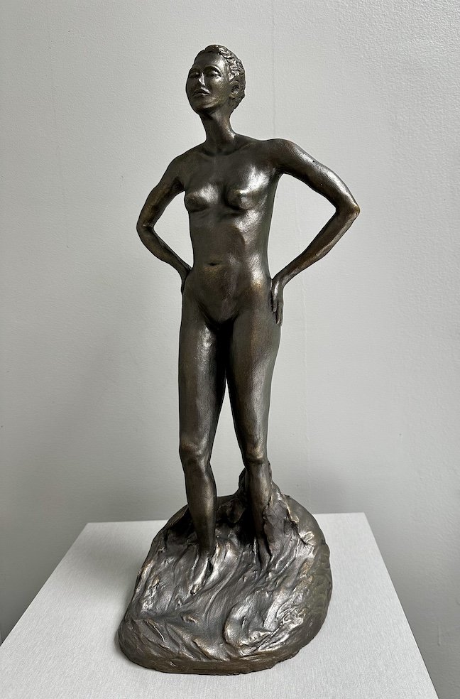 Audrey,
Plaster, 20 x 9 x 9 inches