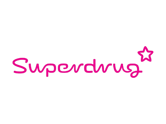 Logo for Superdrug.