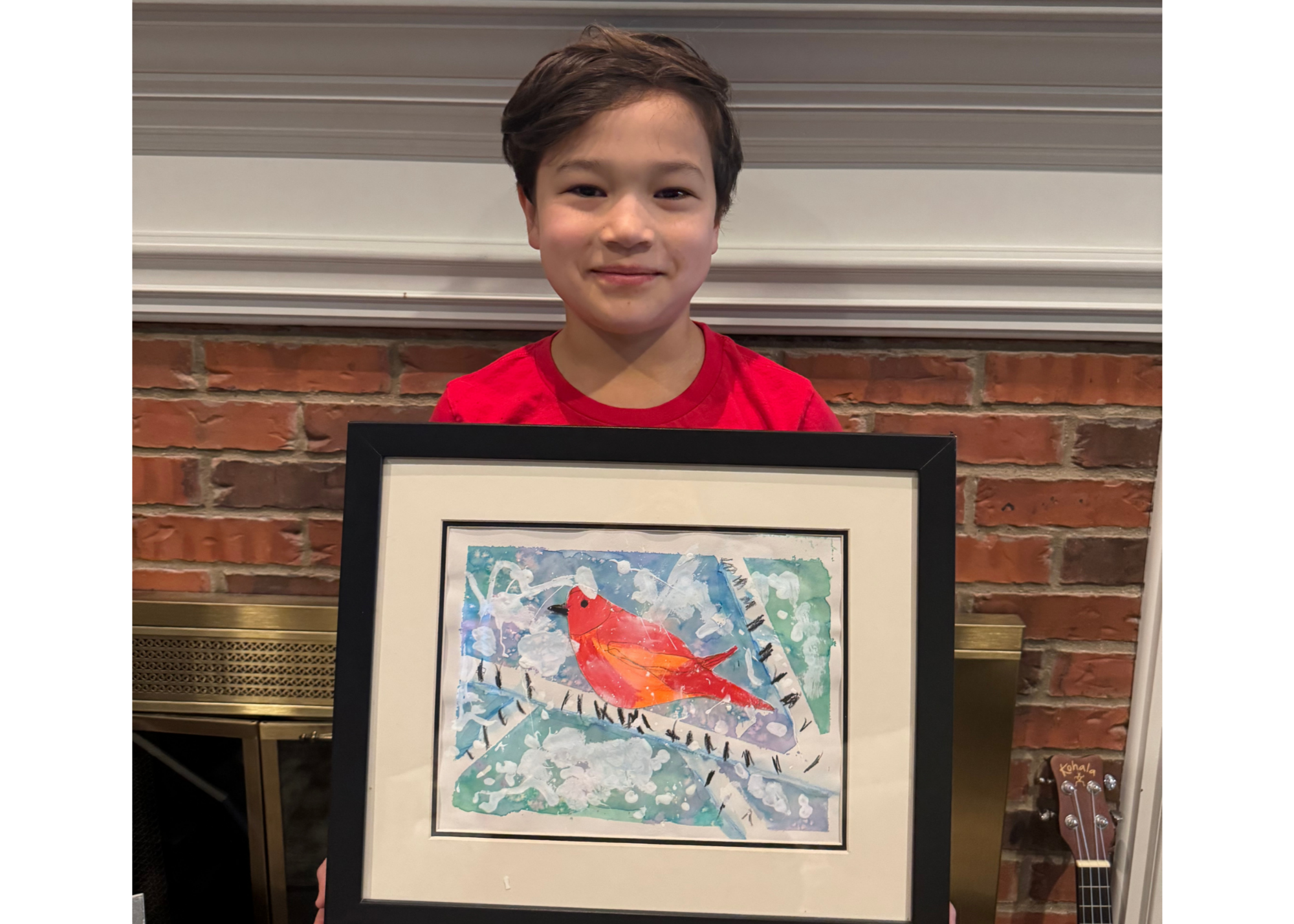 Windham family art fair purchase.