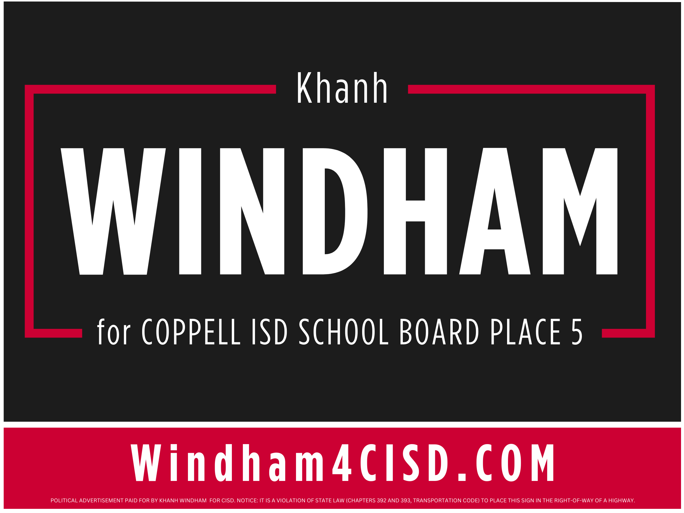 Khanh Windham, Windham4CISD
