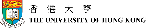 The emblem of the University of Hong Kong with Chinese characters and English text.