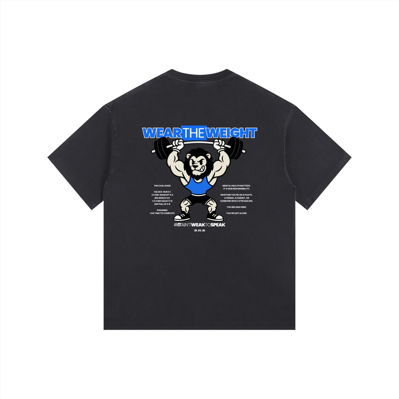 Vintage Washed Oversized Cotton T-Shirt