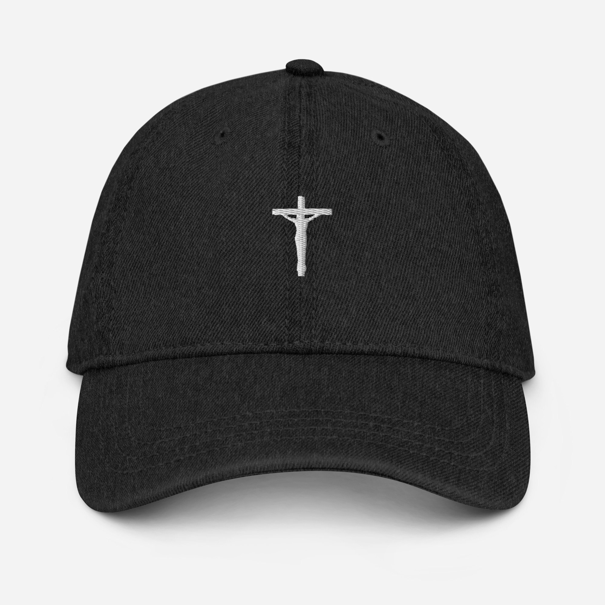 Cross Black Denim Hat 100% Cotton