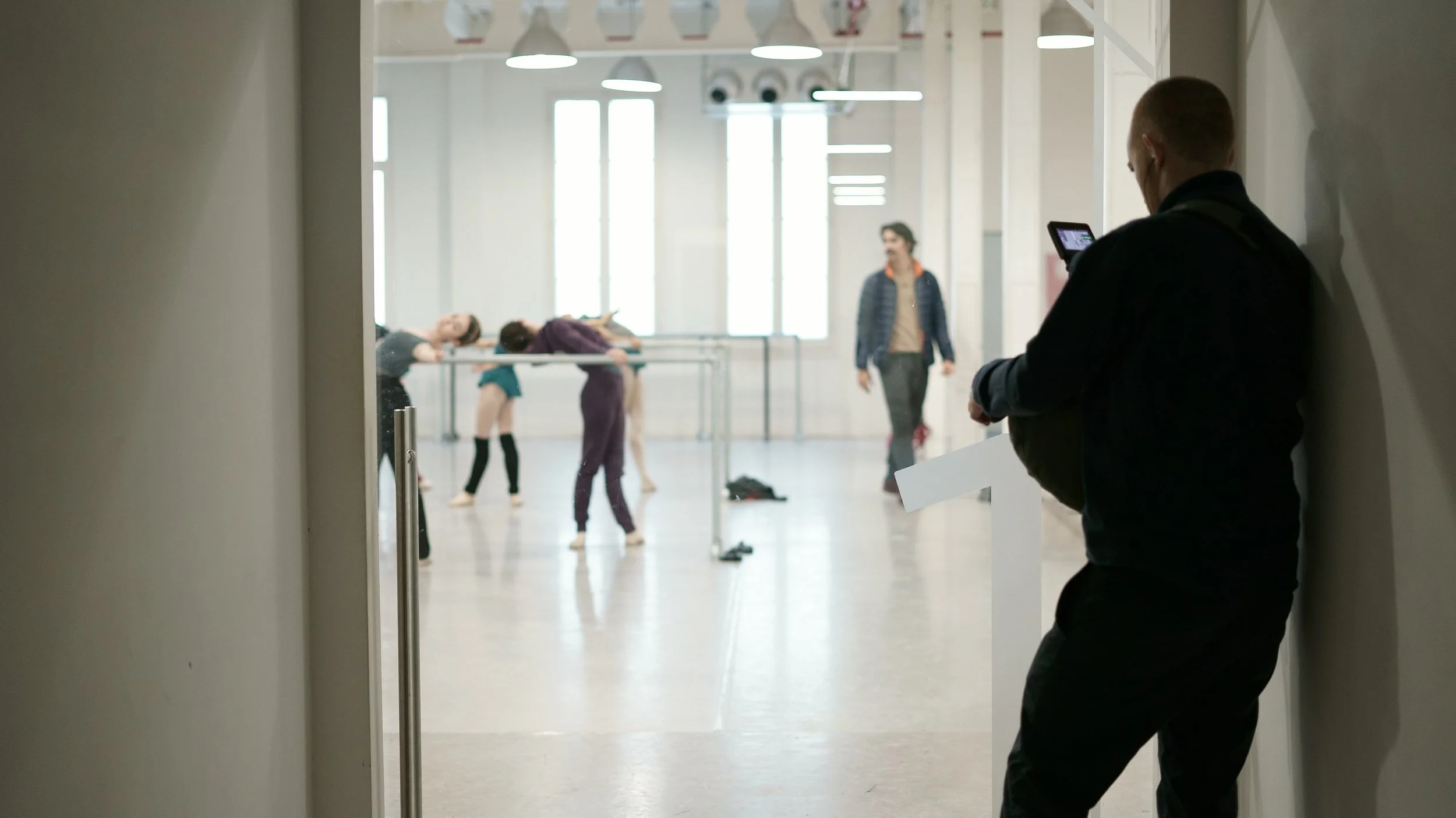 Behind the scenes filming Alba at Corella Academy